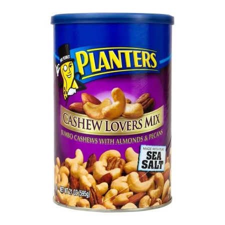 Green Rabbit Holdings PLANTERS Cashew Lovers Mix with Sea Salt, 21 oz 22000886